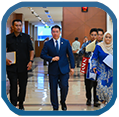 Menghadap